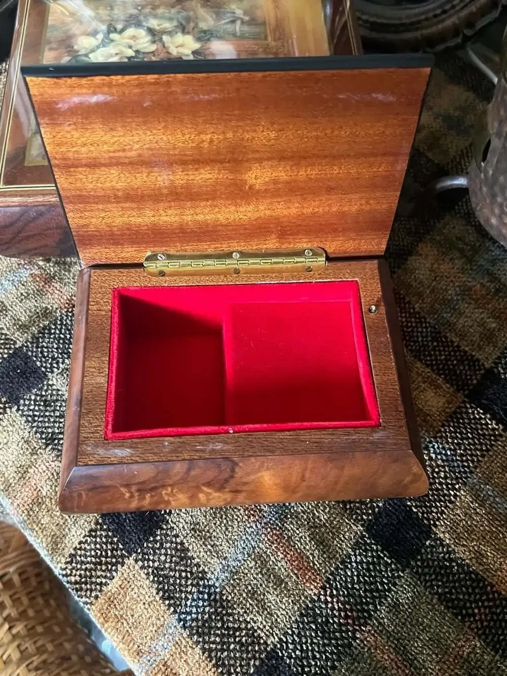 Very Nice Reuge Romance Music Box/jewelry Box 5590 Amazing Grace - ,